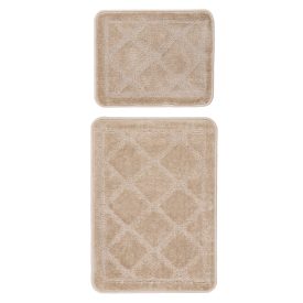 Bari fürdőszoba szőnyeg 101 bézs 50x40 cm + 50x80 cm