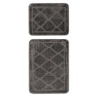 Bari fürdőszoba szőnyeg 101 szürke 50x40 cm + 50x80 cm