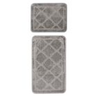 Bari fürdőszoba szőnyeg 101 ezüst 50x40 cm + 50x80 cm