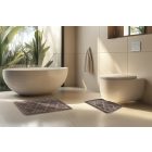 Bari fürdőszoba szőnyeg 101 taupe 50x40 cm + 50x80 cm