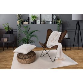   Heaven 800 törtfehér takaró szett tartalma 1 db 150x200 cm takaró, 1 db 48x48 cm díszpárna 