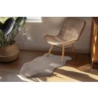 Heaven / Happy shape taupe 800 taupe 60x90 cm