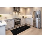 Luna konyhai futó szőnyeg 102 fekete 60x180 cm