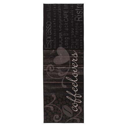 Luna konyhai szőnyeg 103 fekete 60x180 cm