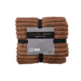 Plush 500 csokoládé takaró 150x200 cm