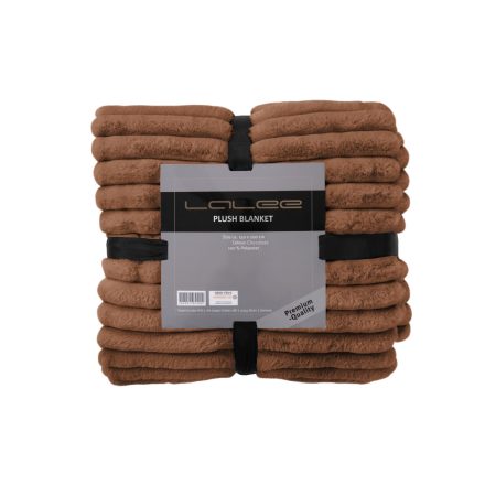 Plush 500 csokoládé takaró 150x200 cm