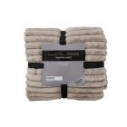 Plush 500 taupe takaró 150x200 cm