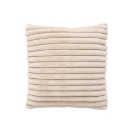 Plush 500 bézs díszpárna 45x45 cm