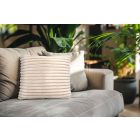 Plush 500 bézs díszpárna 45x45 cm