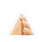 Plush 500 barack díszpárna 45x45cm 