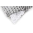 Plush 500 ezüst díszpárna 