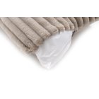 Plush 500 taupe díszpárna 45x45 cm