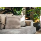 Plush 500 taupe díszpárna 45x45 cm