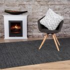 Smooth 500 fekete ágytakaró szett tartalma 1 db 230x250 cm takaró, 2 db 45x45 cm díszpárna 