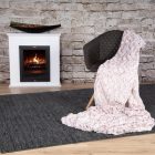 Smooth 500 bordó ágytakaró szett tartalma 1 db 230x250 cmágytakaró, 2 db 45x45 cm díszpárna 